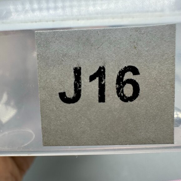 3/$30 Oval Link Earrings Orange Enamel Silver Tone Pierced Statement Shimmer 1" - Picture 8 of 9